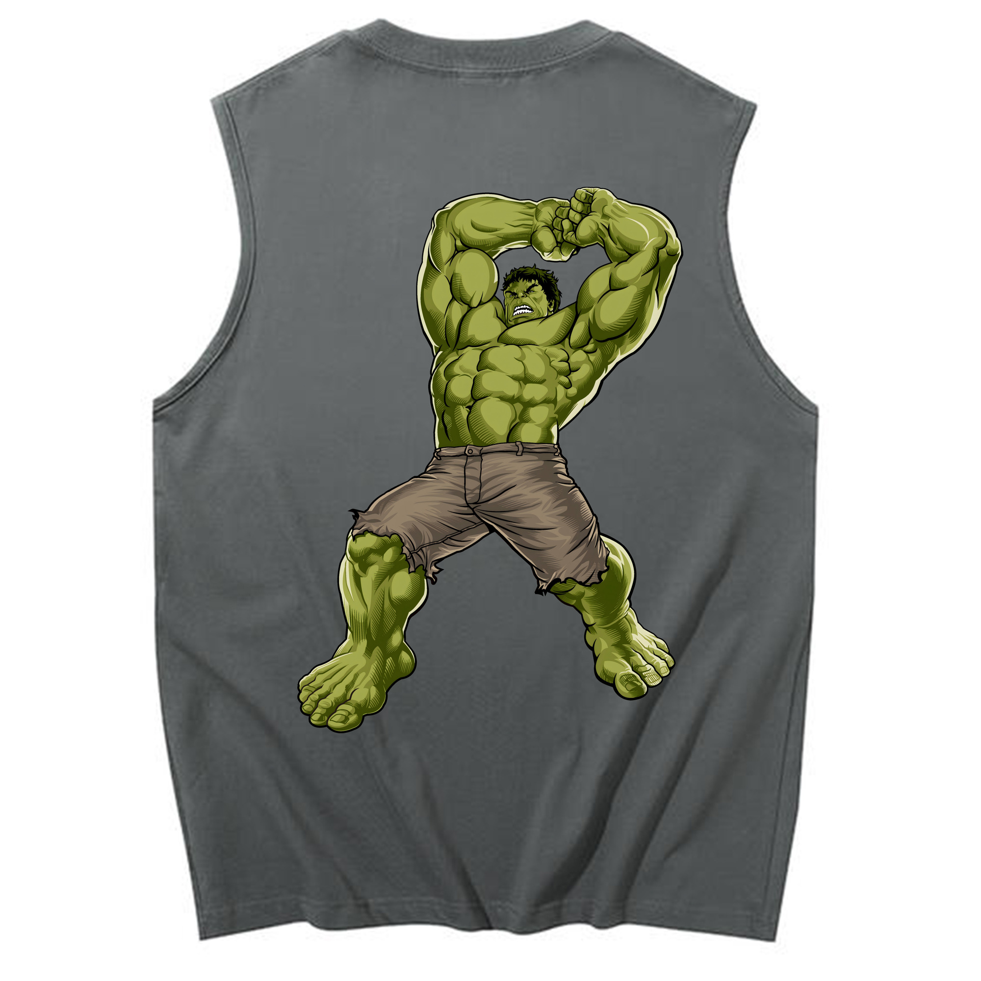 （画像用） アベンジャーズ The Avengers コットン100％タンクトップ（背面プリント）